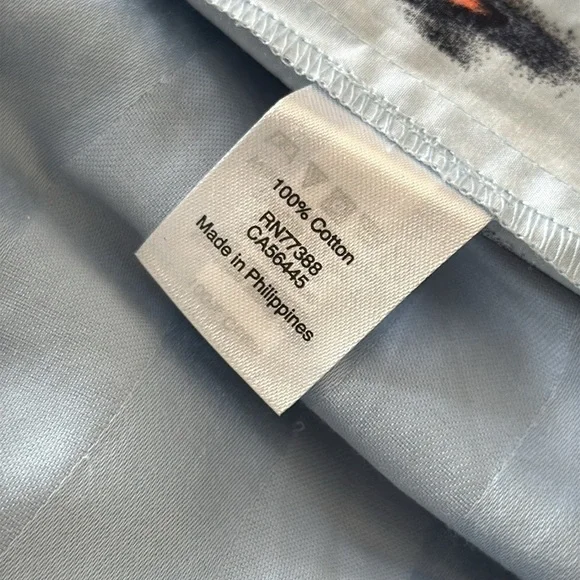 J.Crew Off-Shoulder Blue Patterned Dress size small NWTs - Picture 7 of 9